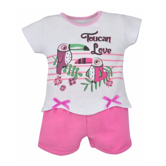 Compleu 2 piese da vara pentru fete Koala Tukan 04-952F, Fucsia 4125