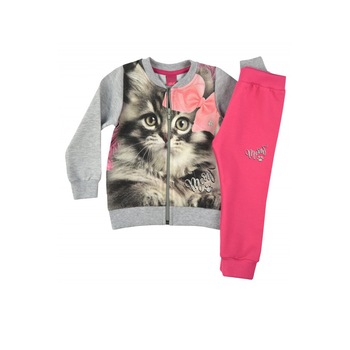 Compleu 2 piese pentru fete Atut A-7796, Fucsia 74 cm Compleu 2 piese pentru fete Atut A-7796, Fucsia 74 cm