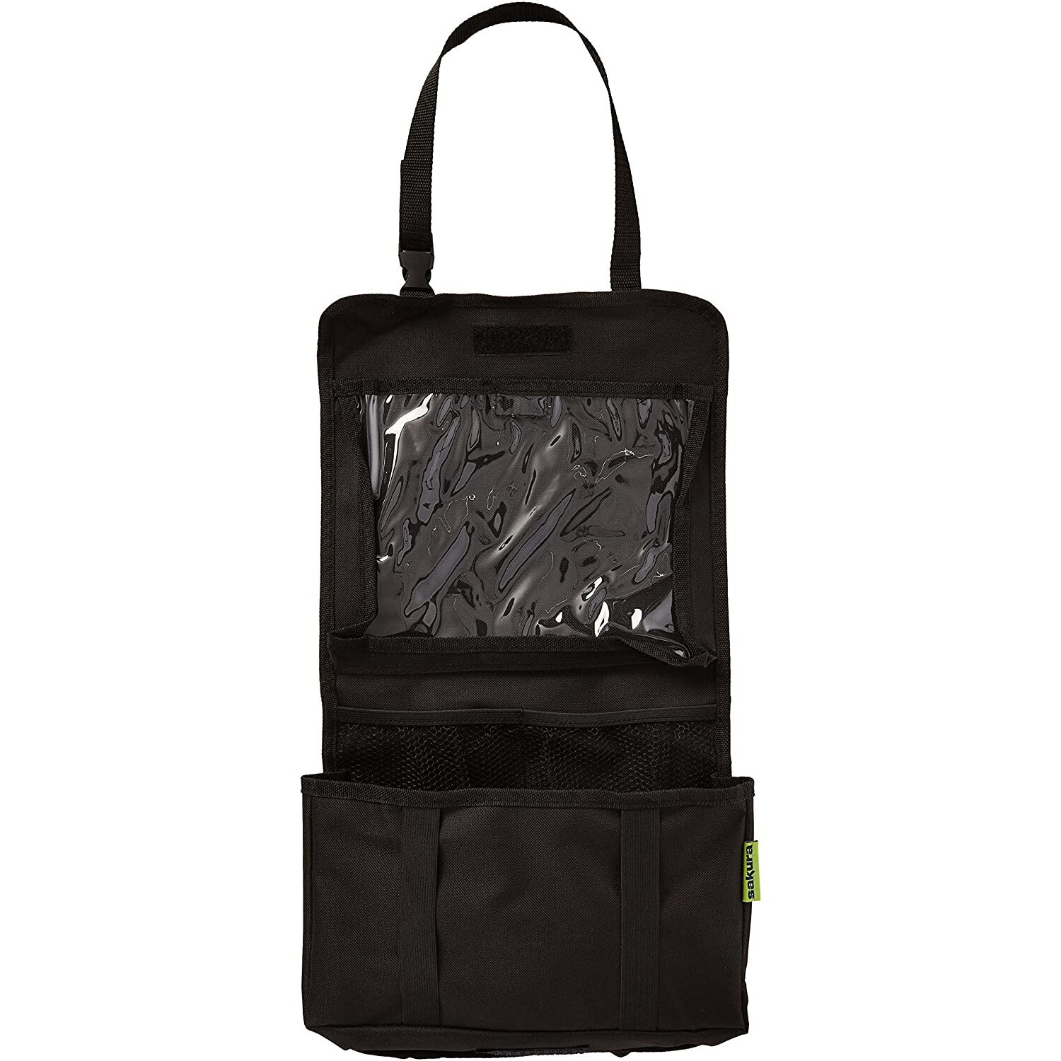 Organizator auto pentru copii cu suport tableta pentru spatar scaun,52x29cm, Sakura, SS5284