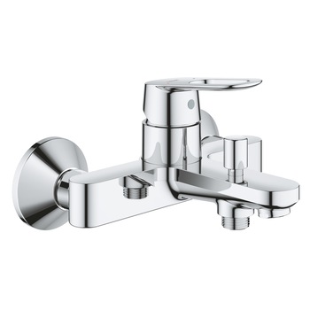 Baterie de cada Grohe Bauloop 23603000, 1/2'', aparenta, monocomanda, diverter, crom Baterie de cada Grohe Bauloop 23603000, 1/2'', aparenta, monocomanda, diverter, crom