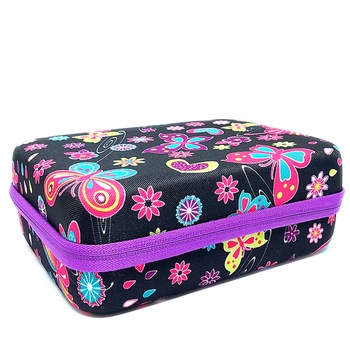 Organizator tip geanta ZAJA®, pentru 30 de sticle de uleiuri esentiale (5ml, 10ml, 15ml), Butterfly Collection Organizator tip geanta ZAJA®, pentru 30 de sticle de uleiuri esentiale (5ml, 10ml, 15ml), Butterfly Collection