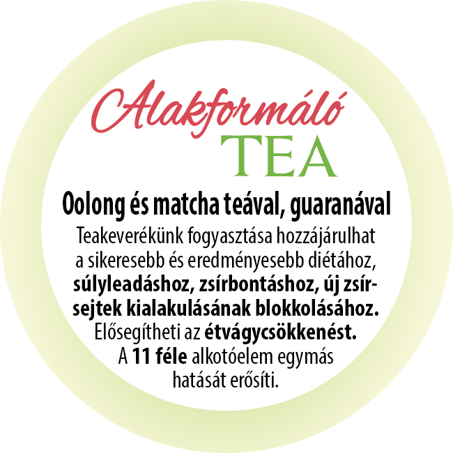 fogyás segítő tea)