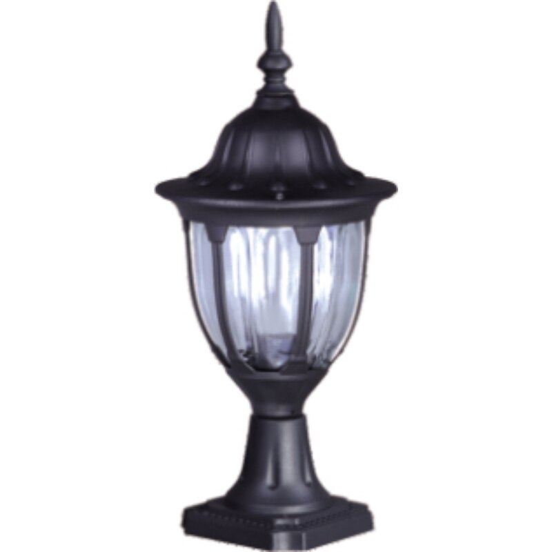 Felinar de exterior Kaja Vasco, 1xE27, 40cm, Negru