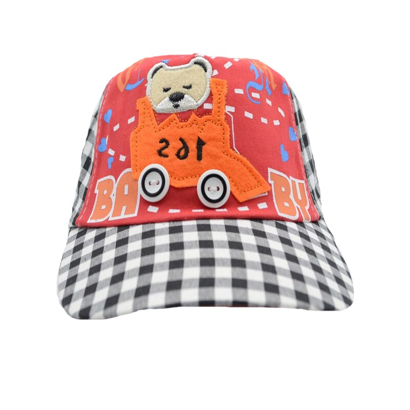 Sapca pentru baieti Mini Junior SCC-6, Rosu Universal