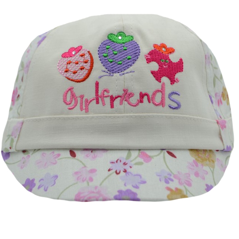 Sapca pentru fete Mini Junior SCC-76, Alb 48-50