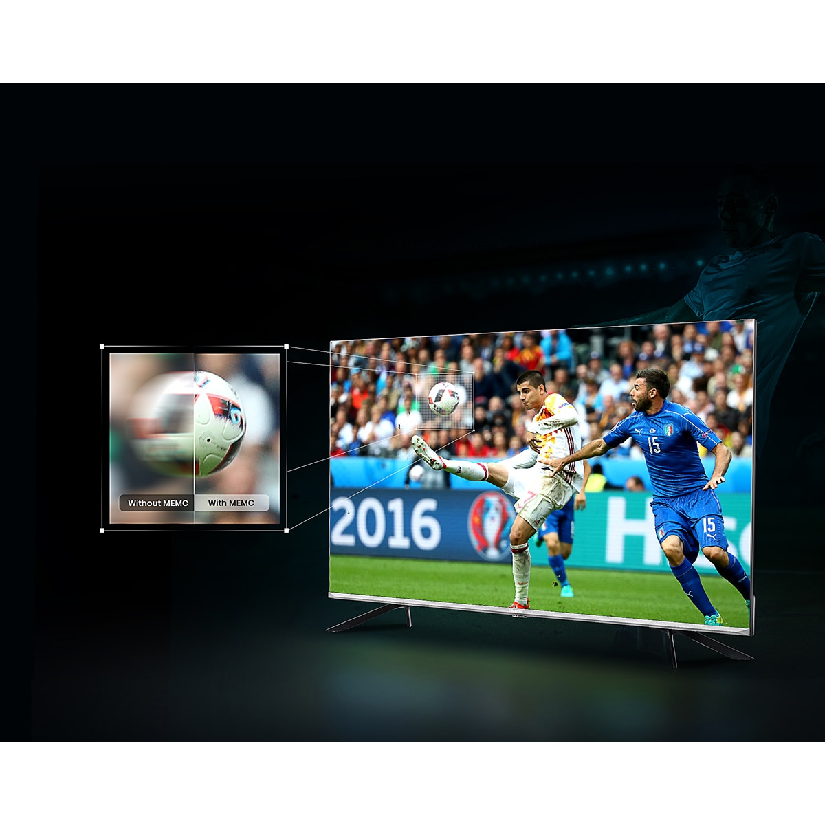 Hisense 50E76GQ Gamer QLED Smart LED Televízió, 126 cm, 4K Ultra HD