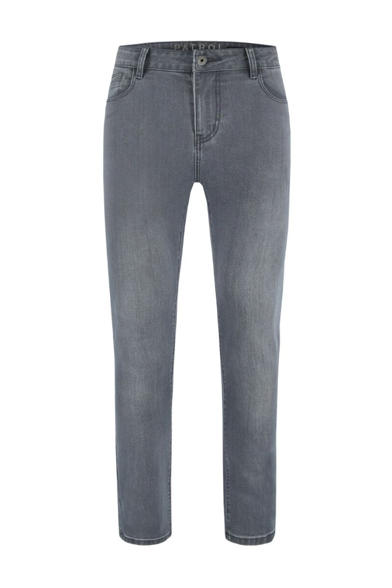 Blugi barbati, Patrol, D-DEXTER 25, Bumbac/Poliester, Gri