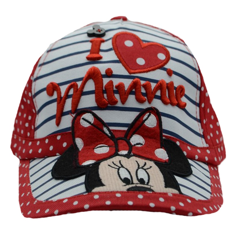 Sapca pentru fete Sun City Minnie Mouse OE4079A, Rosu 11086