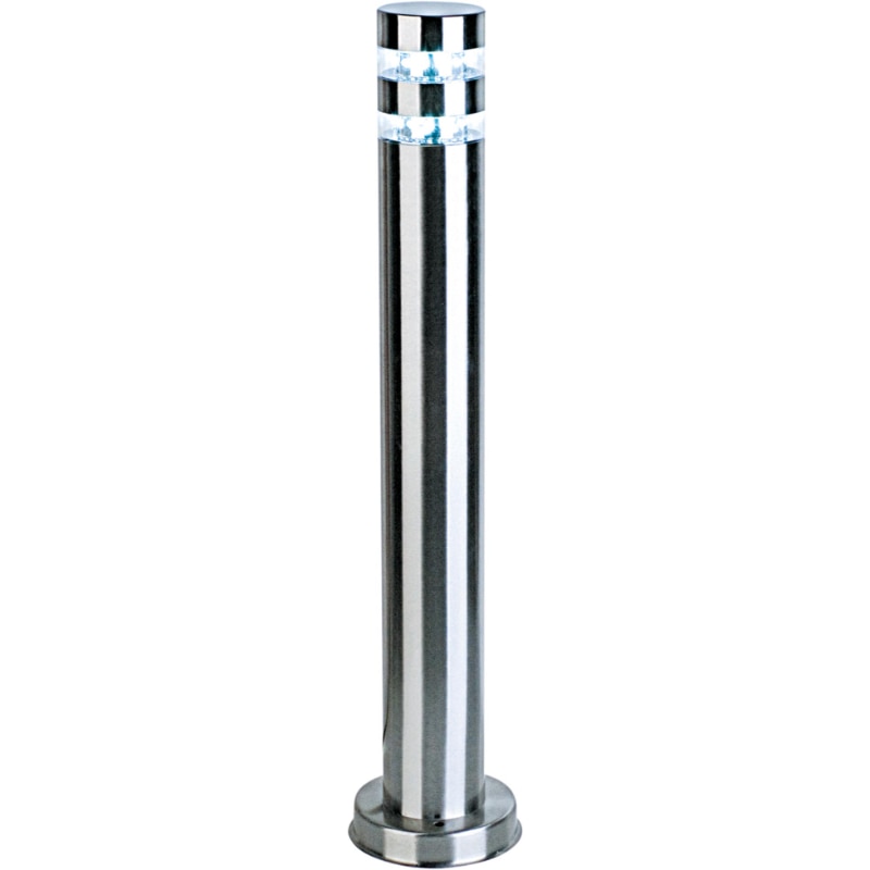 Lampa de gradina Kaja Lima, LED, 80cm, Argintiu
