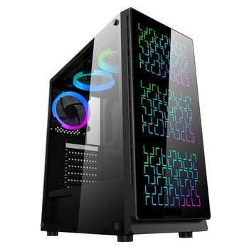Sistem PC Intel Core i5 10400F, RAM 16GB, AMD Radeon RX 6600, SSD 512GB, Windows 10 Pro Sistem PC Intel Core i5 10400F, RAM 16GB, AMD Radeon RX 6600, SSD 512GB, Windows 10 Pro