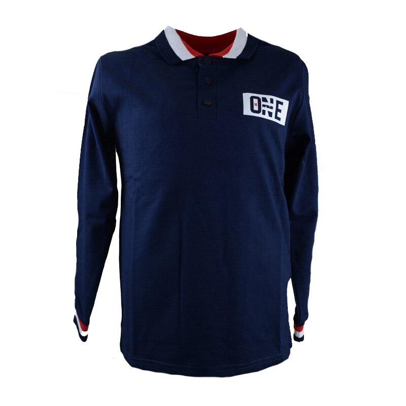 Bluza cu maneca lunga pentru baieti GT 7624B-98, Bleumarin 98 CM