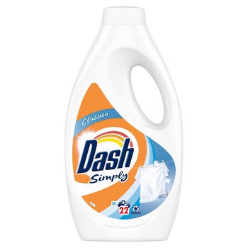 Detergent de rufe lichid Dash simply clasico 22 spalari 1.109l Detergent de rufe lichid Dash simply clasico 22 spalari 1.109l