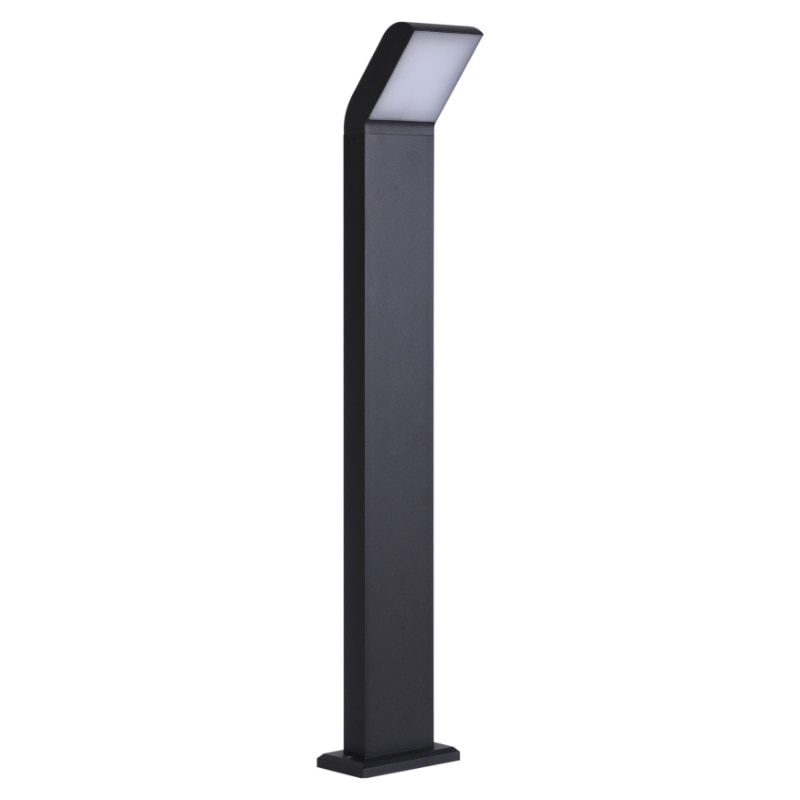 Lampa de gradina Kaja Vidar, LED, 79cm, Negru