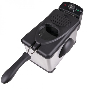 Friteuza Voltz V51980H, 2000W, 2 l, Cos detasabil, Termostat 115-190 C, Inox/negru Friteuza Voltz V51980H, 2000W, 2 l, Cos detasabil, Termostat 115-190 C, Inox/negru