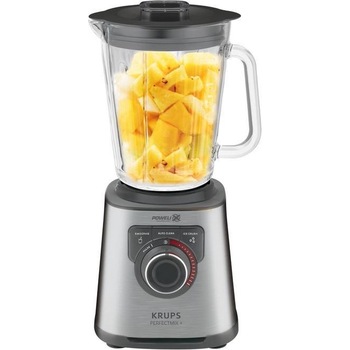 Blender fix Krups Perfect Mix KB403D11, 1200W, 2 L, 6 lame, 3 programe, Negru/Inox Blender fix Krups Perfect Mix KB403D11, 1200W, 2 L, 6 lame, 3 programe, Negru/Inox