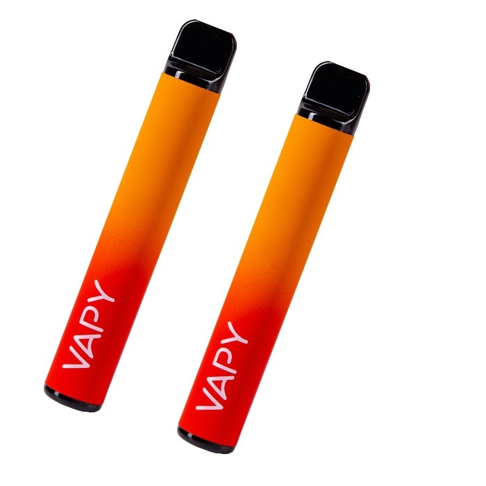 Set 2 Tigari elctronice, Vapy, mini narghilea, fara nicotina, Piersica si capsuni