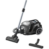 Aspirator fara sac Bosch ProSilence BGS41SIL66, capacitate 2.4 L, sistem EasyClean, Tehnologie Smart Sensor Control, 600 W, negru