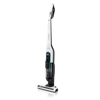 Aspirator vertical Bosch Athlet ProHygenic BCH86HYG1, 0.9 l, 25.2 V, 19.51 kWh/an, Li-Ion, Perie electrica All Floor High Power, Sistem Filtru Pro Hygenic, Autonomie pana la 60 min, alb Aspirator vertical Bosch Athlet ProHygenic BCH86HYG1, 0.9 l, 25.2 V, 19.51 kWh/an, Li-Ion, Perie electrica All Floor High Power, Sistem Filtru Pro Hygenic, Autonomie pana la 60 min, alb