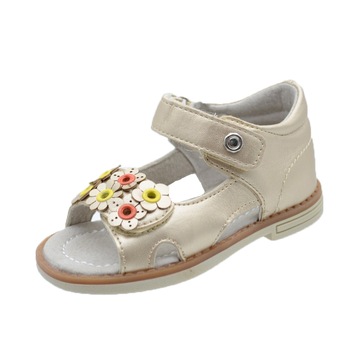 Sandale ortopedice pentru fete Tom Miki C-T51-80-D, Auriu 29493 Sandale ortopedice pentru fete Tom Miki C-T51-80-D, Auriu 29493
