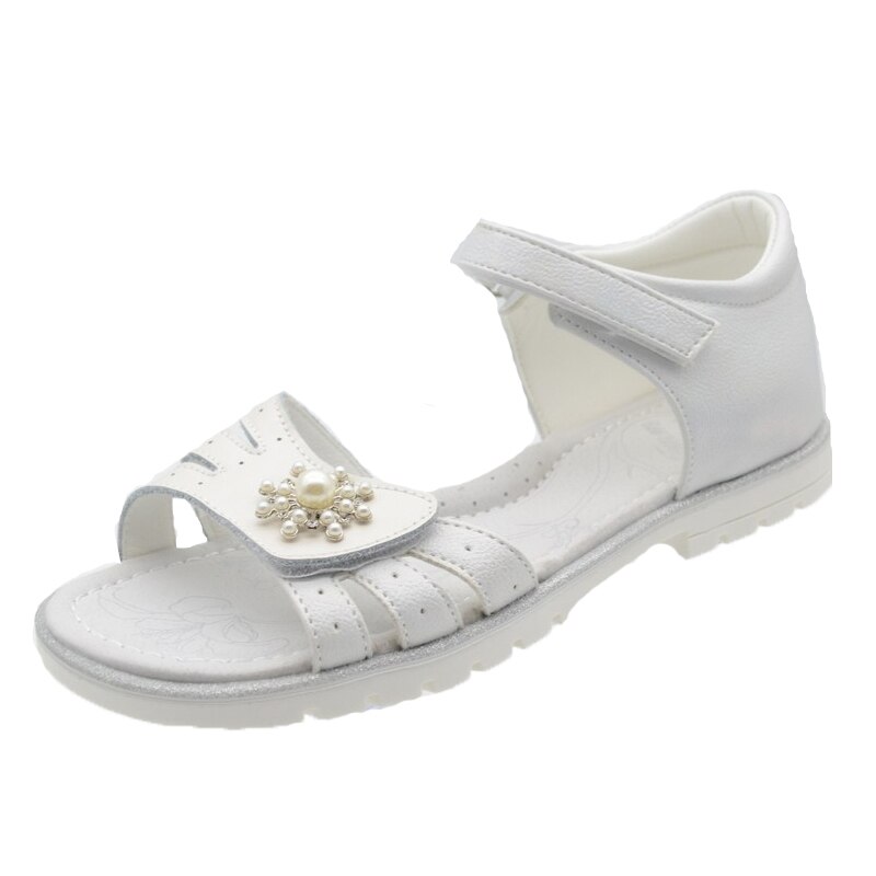 Sandale ortopedice pentru fete Tom Miki C-T74-09-A, Alb 29031