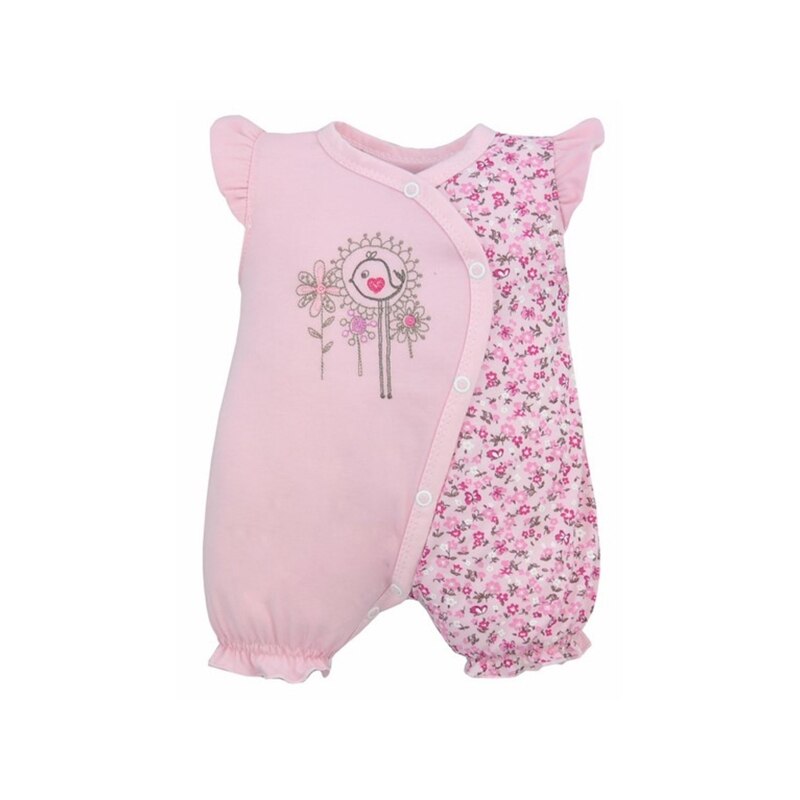 Salopeta de vara pentru fete Koala Blanka 2759, Roz 74 cm