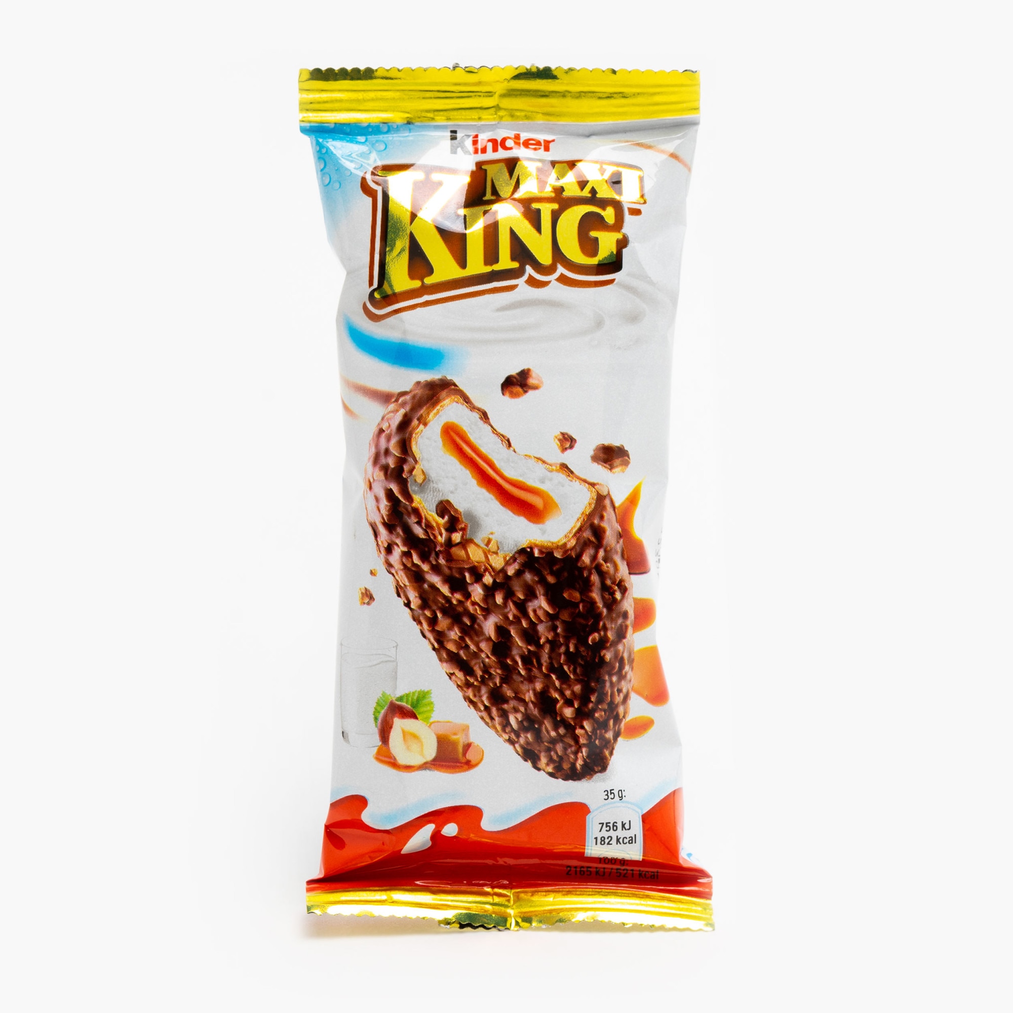 Desert cu alune si caramel 35g Kinder maxi King 