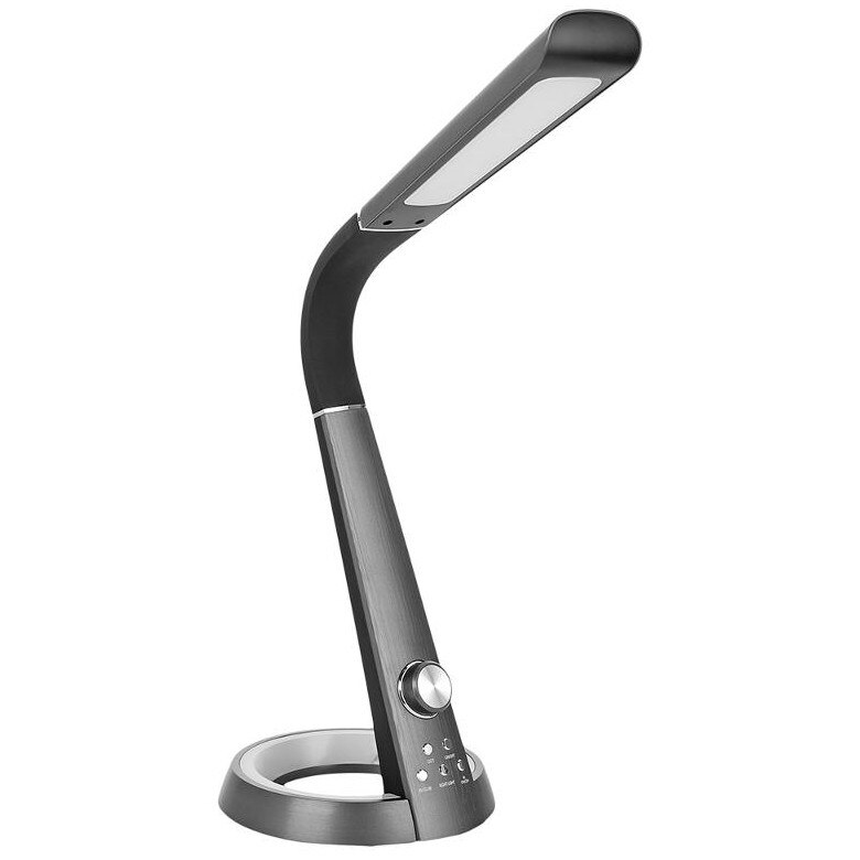 Lampa de birou LED, Kaja, Seria BERKANE K-BL1063, Temperatura luminii reglabila, USB, Negru