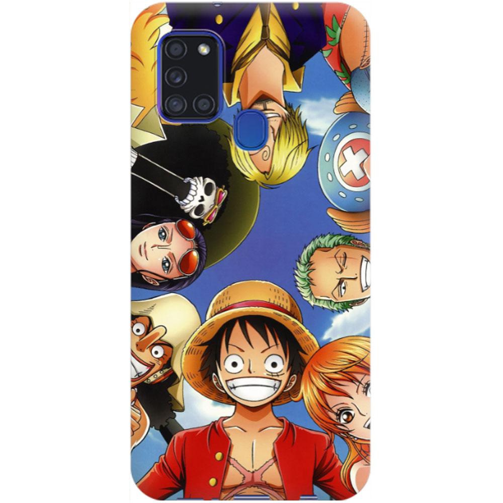 Husa silicon compatibila cu Samsung Galaxy A21s model One Piece, Silicon, TPU Viceversa