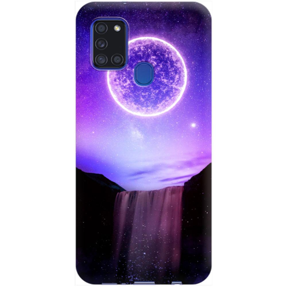 Husa silicon compatibila cu Samsung Galaxy A21s model Moonshine, Silicon, TPU Viceversa