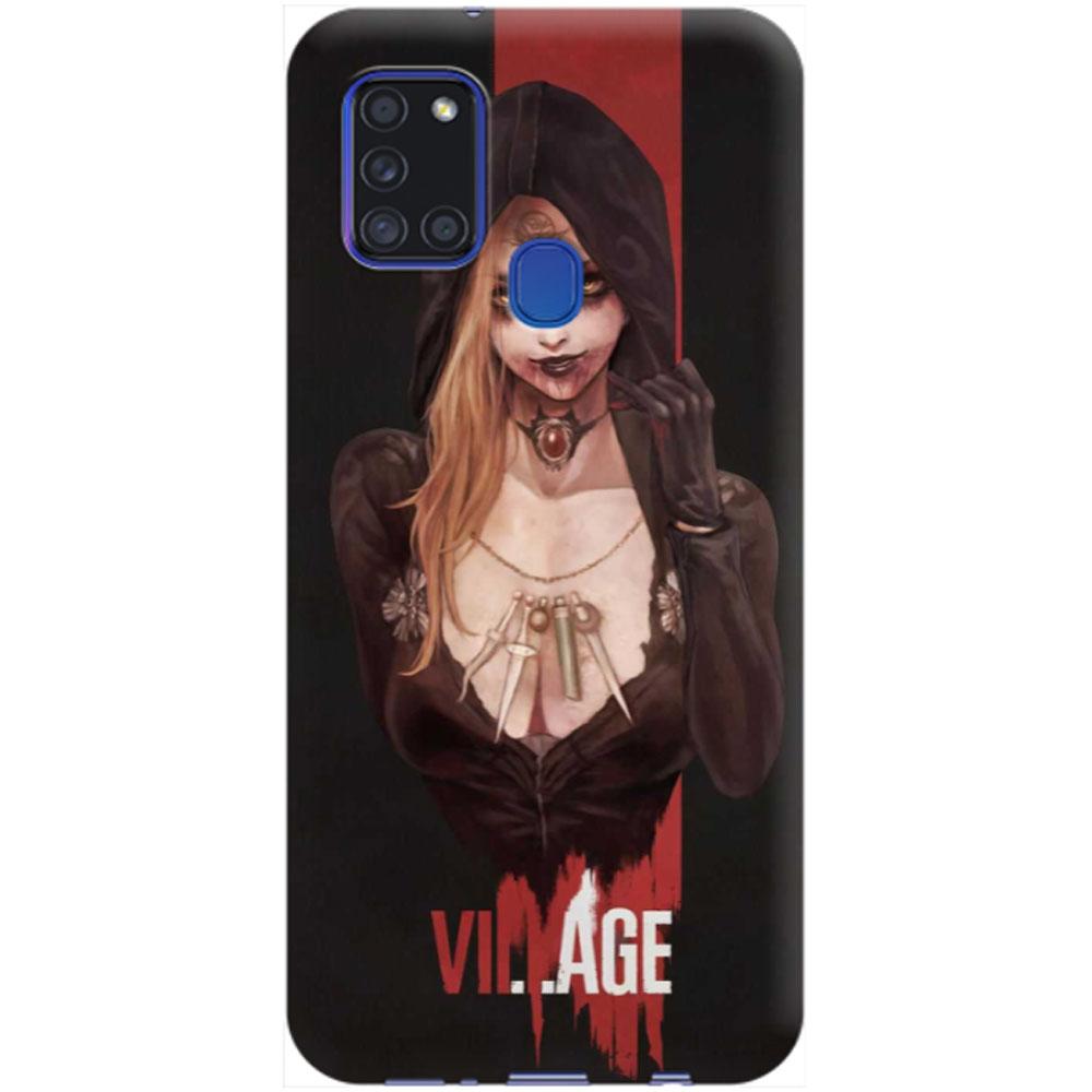 Husa silicon compatibila cu Samsung Galaxy A21s model Resident Evil Village, Silicon, TPU Viceversa