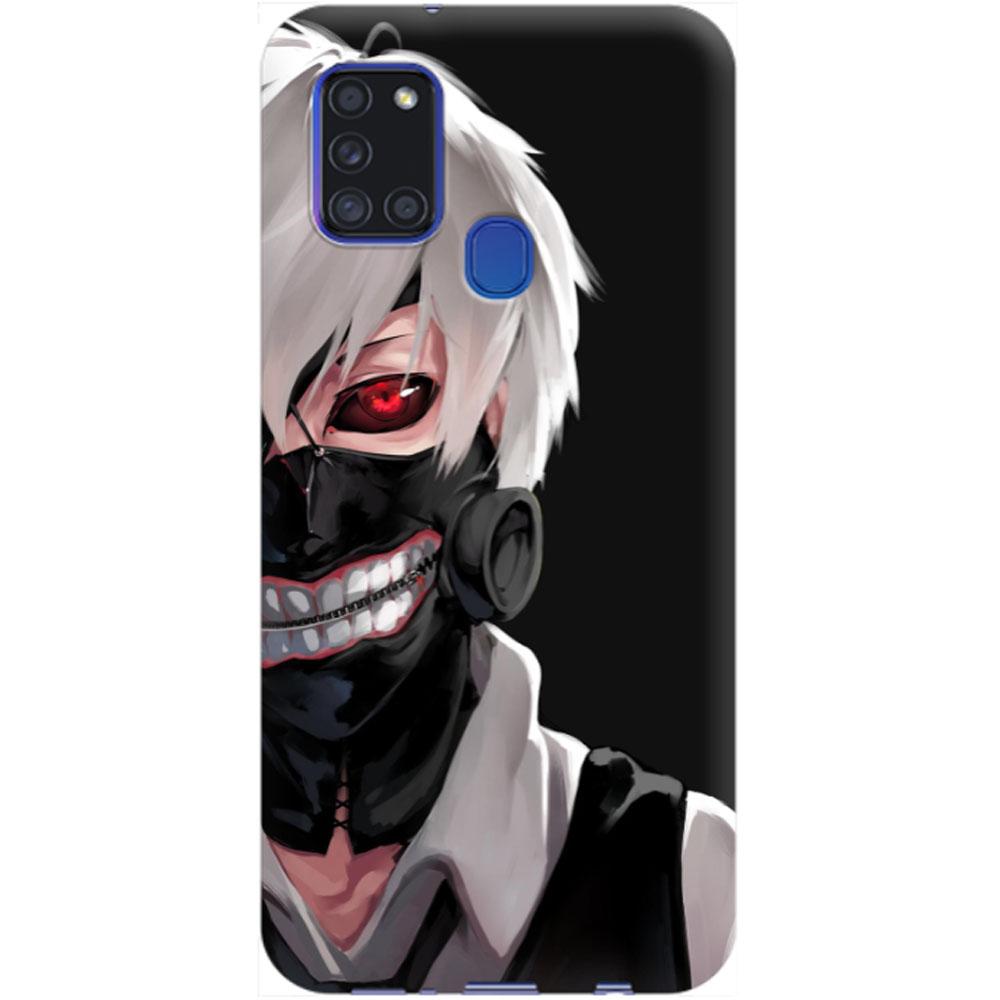 Husa silicon compatibila cu Samsung Galaxy A21s model Tokyo Ghoul, Silicon, TPU Viceversa