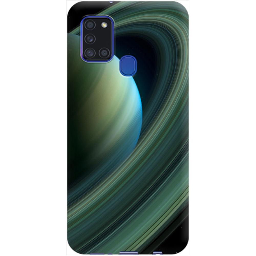 Husa silicon compatibila cu Samsung Galaxy A21s model Saturn, Silicon, TPU Viceversa