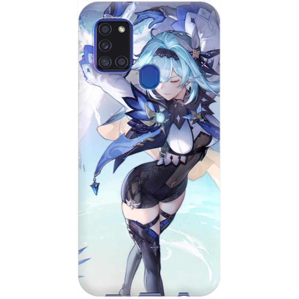 Husa silicon compatibila cu Samsung Galaxy A21s model Eula Lawrence Genshin Impact, Silicon, TPU Viceversa