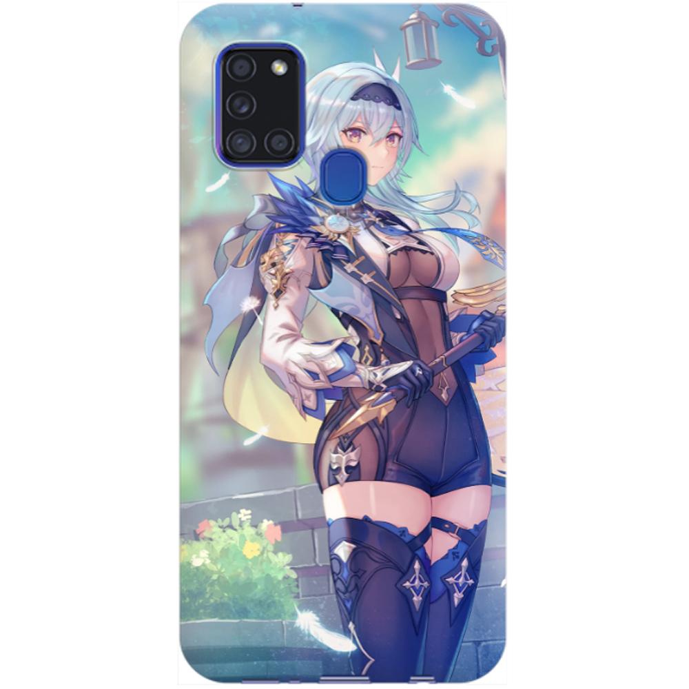 Husa silicon compatibila cu Samsung Galaxy A21s model Genshin Impact, Silicon, TPU Viceversa