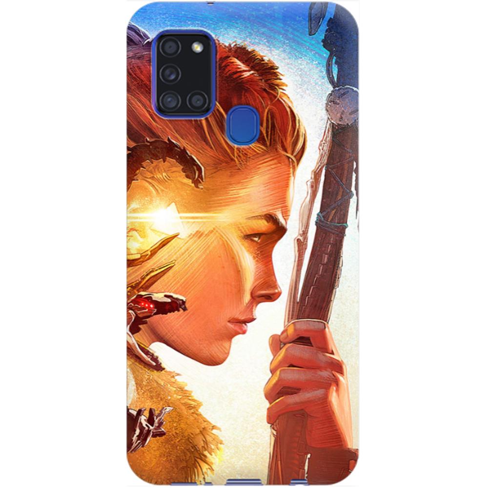 Husa silicon compatibila cu Samsung Galaxy A21s model Horizon, Silicon, TPU Viceversa