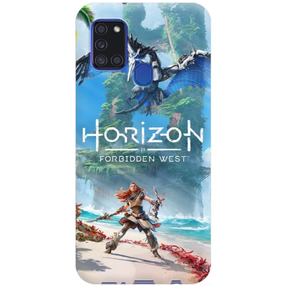 Husa silicon compatibila cu Samsung Galaxy A21s model Horizon Forbidden West, Silicon, TPU Viceversa