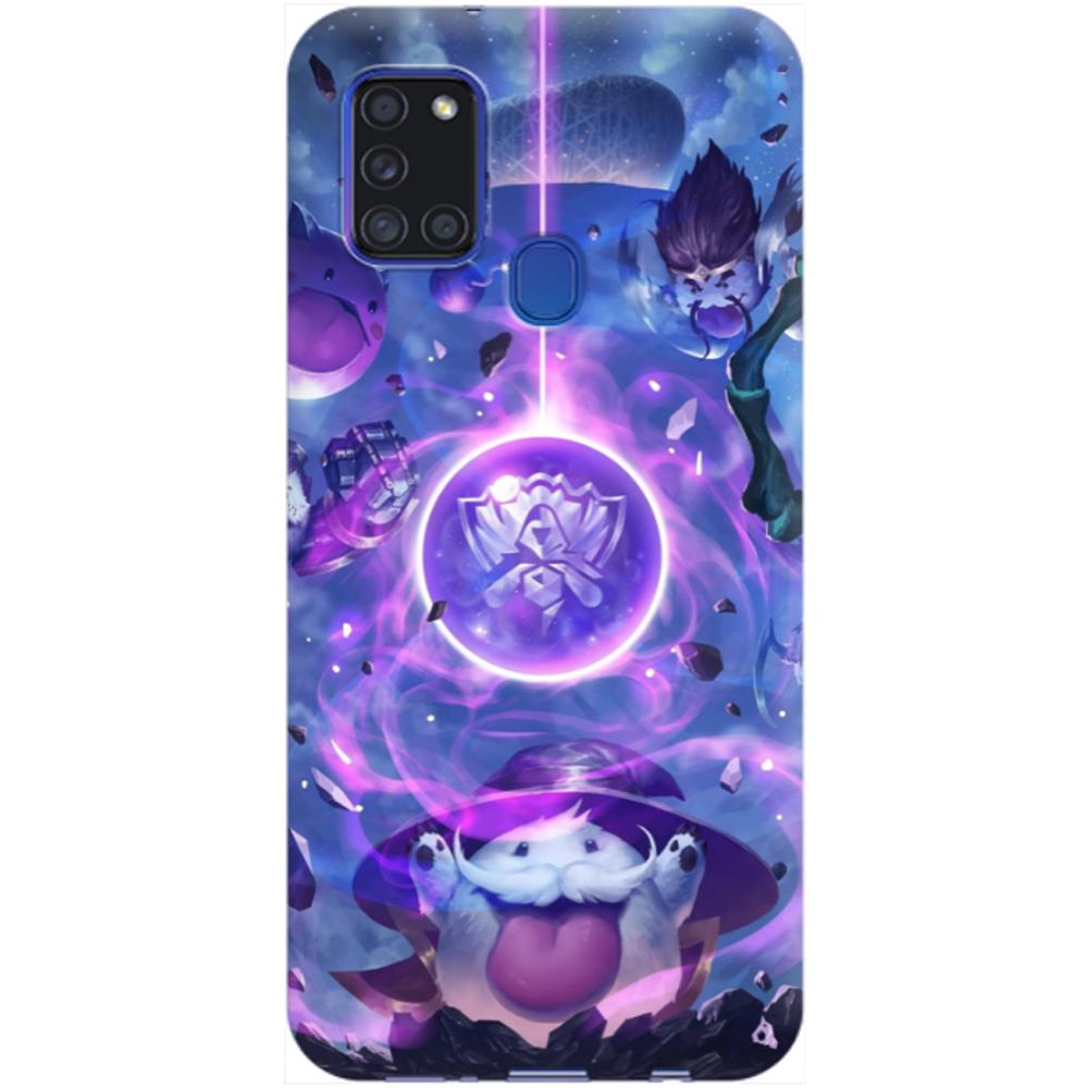 Husa silicon compatibila cu Samsung Galaxy A21s model League of Poro, Silicon, TPU Viceversa