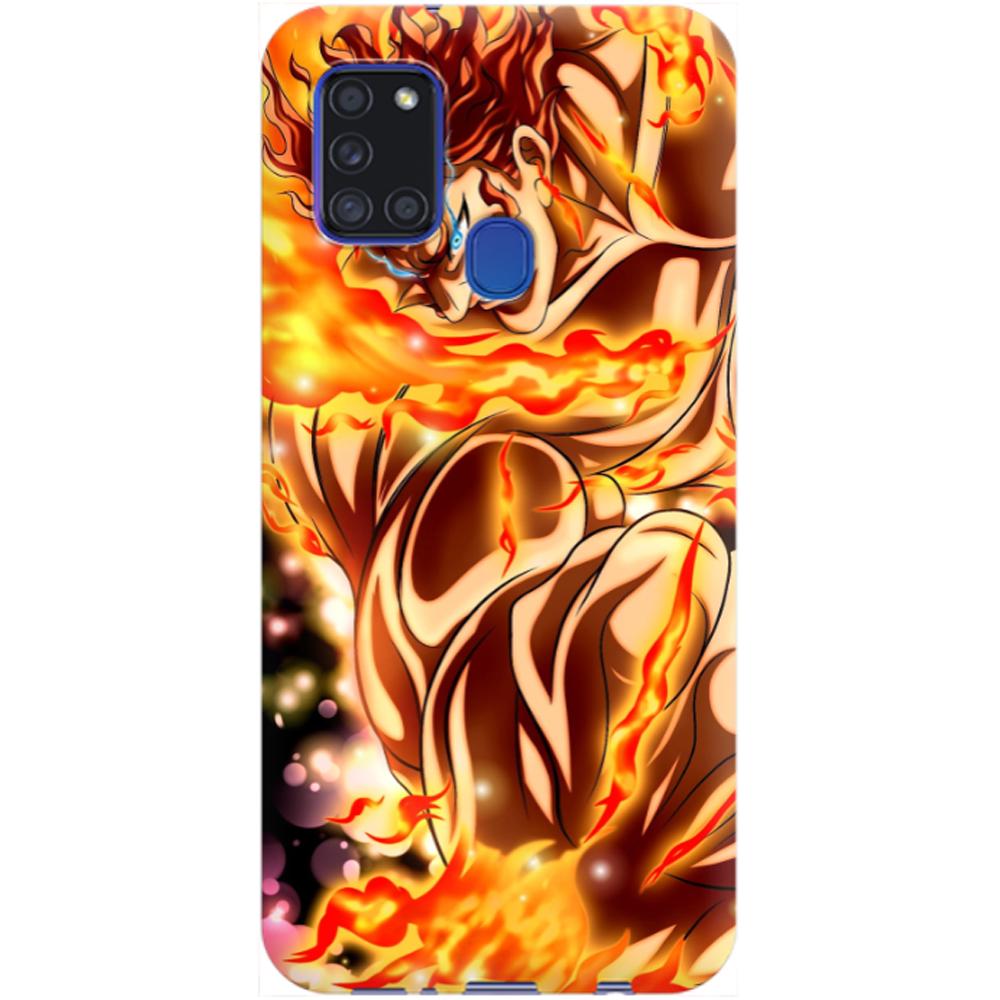 Husa silicon compatibila cu Samsung Galaxy A21s model Lion's Sin of Pride The Seven Deadly Sins, Silicon, TPU Viceversa