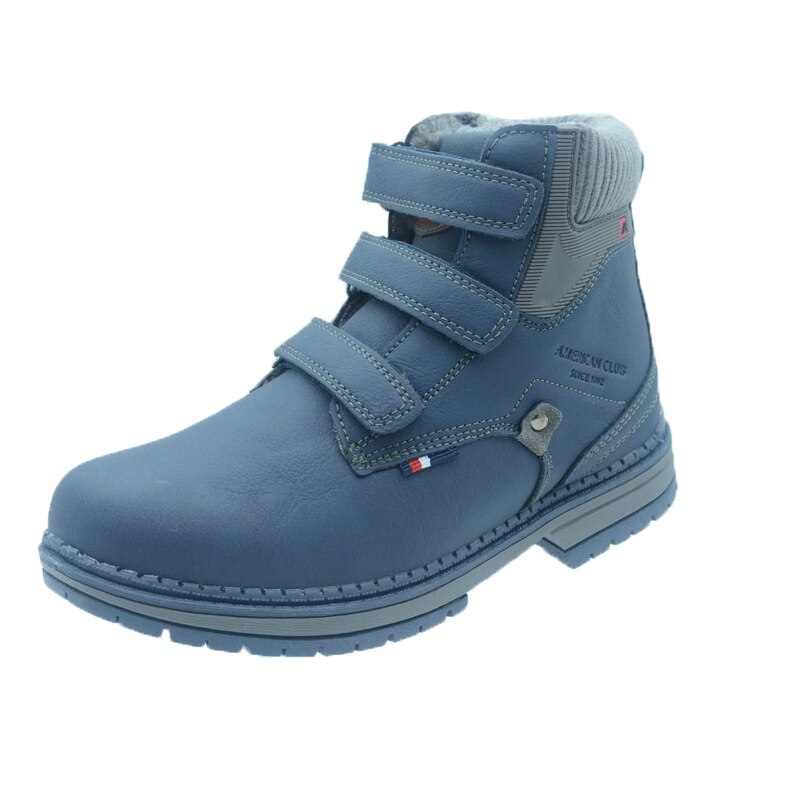 Ghete imblanite baieti American Club SP5/2019-B, Bleumarin 33