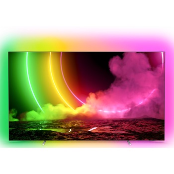 Televizor Philips 48OLED806/12, 121 cm, Smart Android, 4K Ultra HD, OLED, Clasa G Televizor Philips 48OLED806/12, 121 cm, Smart Android, 4K Ultra HD, OLED, Clasa G