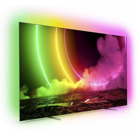 Televizor Philips 65OLED806/12, 164 cm, Smart Android, 4K Ultra HD, OLED, Clasa G