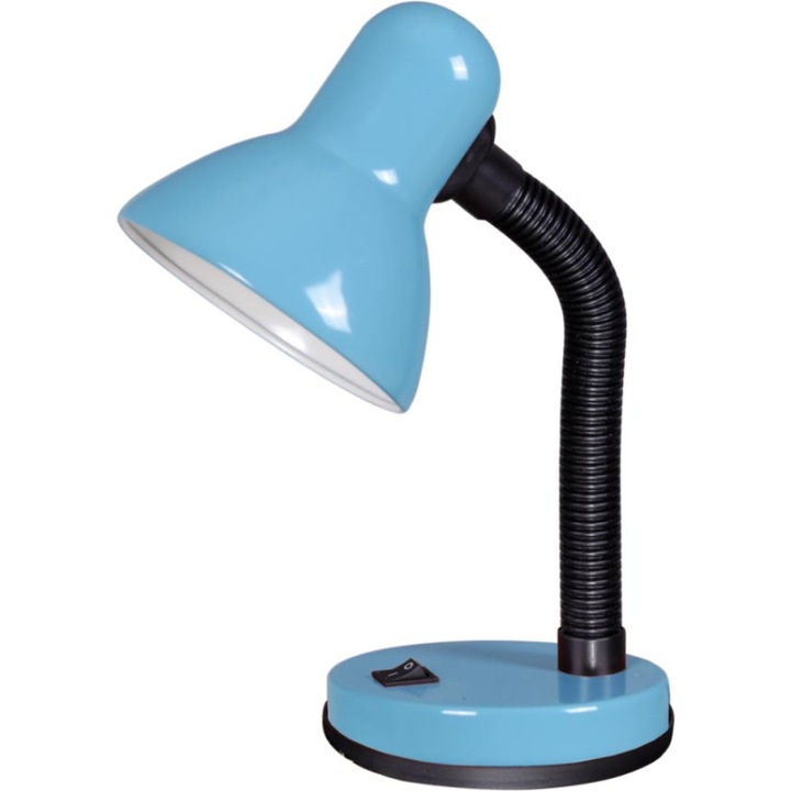 Kaja asztali lámpa, K-MT-203 modell, CARIBA sorozat, E27, türkiz