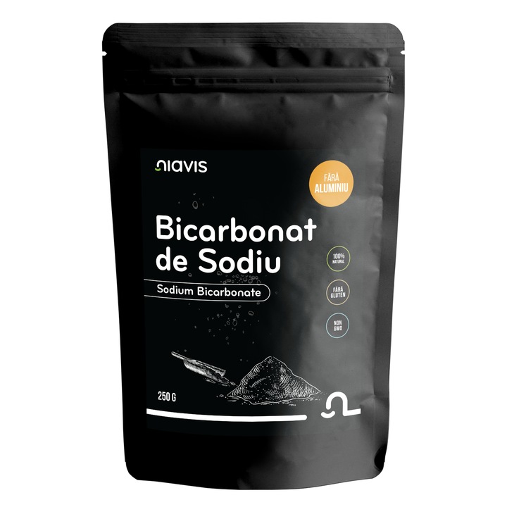 Bicarbonat de Sodiu fara Aluminiu 250gr Niavis
