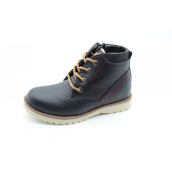 Ghete imblanite pentru baieti Badoxx 5XC-7198, Negru 33 Ghete imblanite pentru baieti Badoxx 5XC-7198, Negru 33