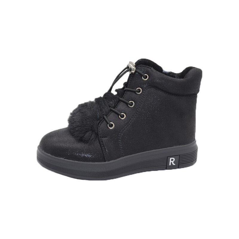 Ghete imblanite pentru fete Bessky ML70120-2-27, Negru 16715