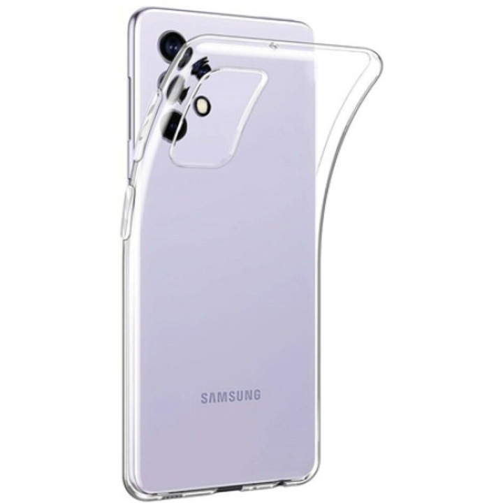Husa protectie compatibila cu Samsung Galaxy A32 4G, Premium Quality, transparenta din silicon