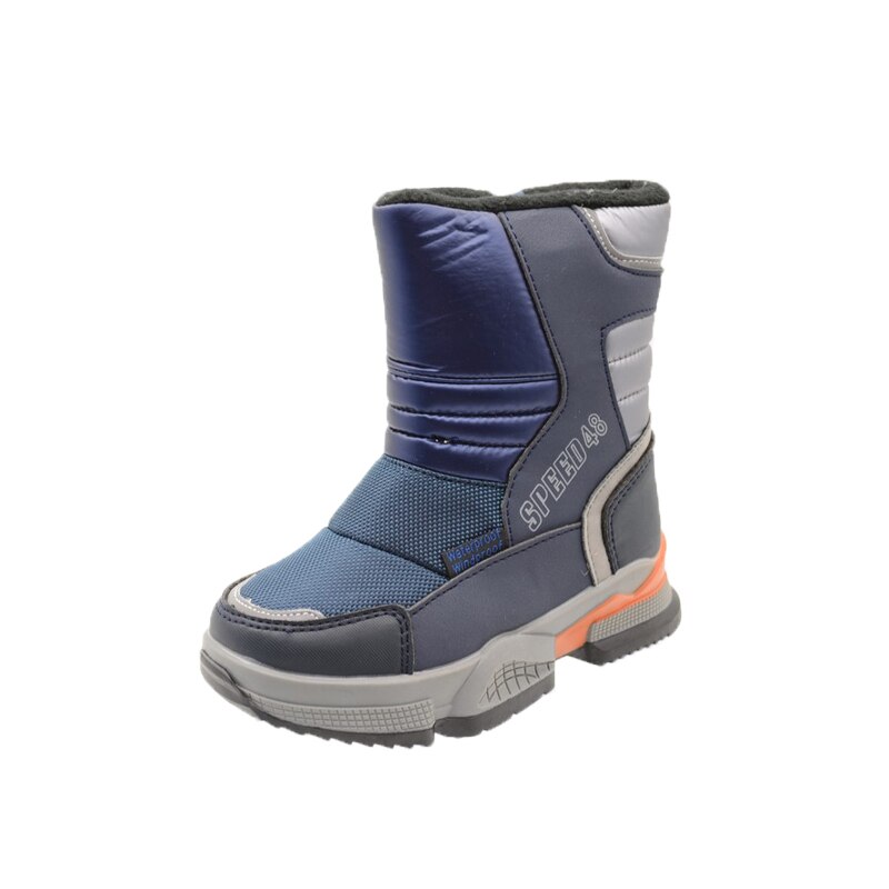 Cizme imblanite pentru baieti Tom Miki C-T7825-C-27, Bleumarin 34787