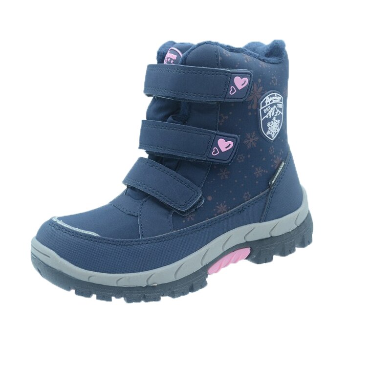 Cizme imblanite fete American Club HL24/19-B, Multicolor 23372