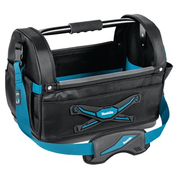 Geanta deschisa cu maner pentru scule Makita E-05430, 9 buzunare, 2 buzunare laterale cu elastic, 29.7 l capacitate, 490x310x355 mm Geanta deschisa cu maner pentru scule Makita E-05430, 9 buzunare, 2 buzunare laterale cu elastic, 29.7 l capacitate, 490x310x355 mm