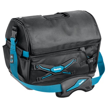 Geanta inchisa cu maner pentru scule Makita E-05446, 9 buzunare poliester, 2 buzunare laterale elastice, buzunar frontal pentru documente, Anti-slip, 30.7 l capacitate, 490x310x360 mm Geanta inchisa cu maner pentru scule Makita E-05446, 9 buzunare poliester, 2 buzunare laterale elastice, buzunar frontal pentru documente, Anti-slip, 30.7 l capacitate, 490x310x360 mm